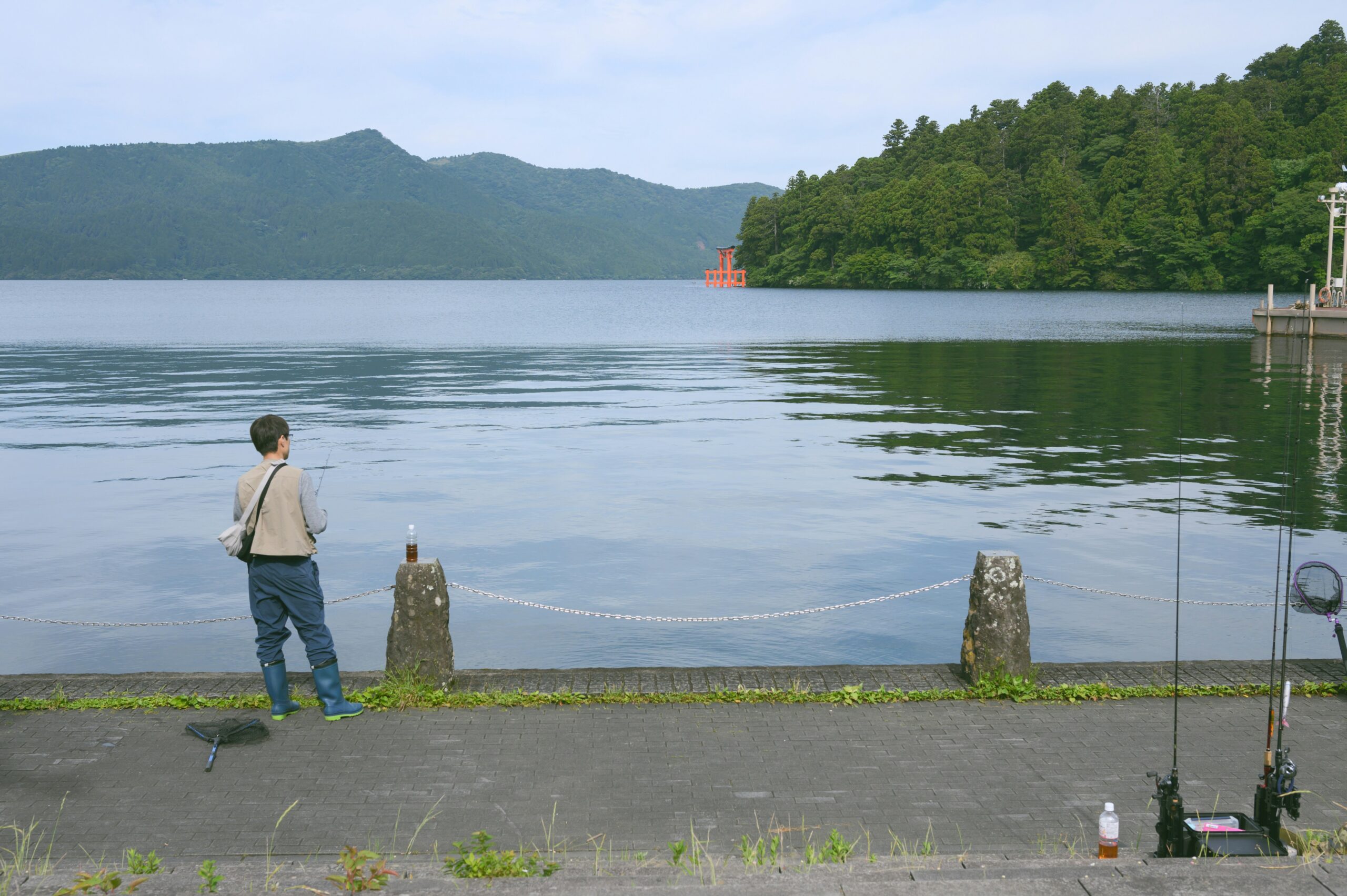 キャンプアンドキャビンズ山中湖の様子