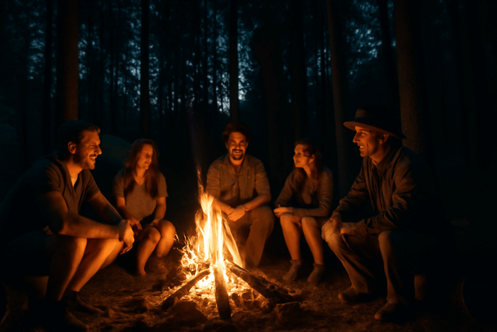 キャンプで考える夜の安全術