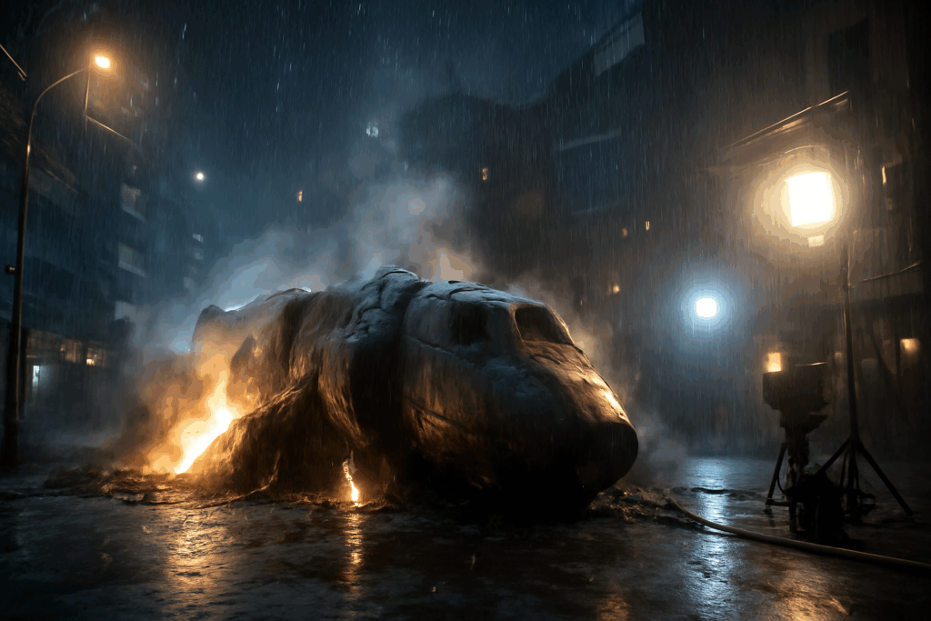 墜落舞台：バンコク撮影の舞台裏