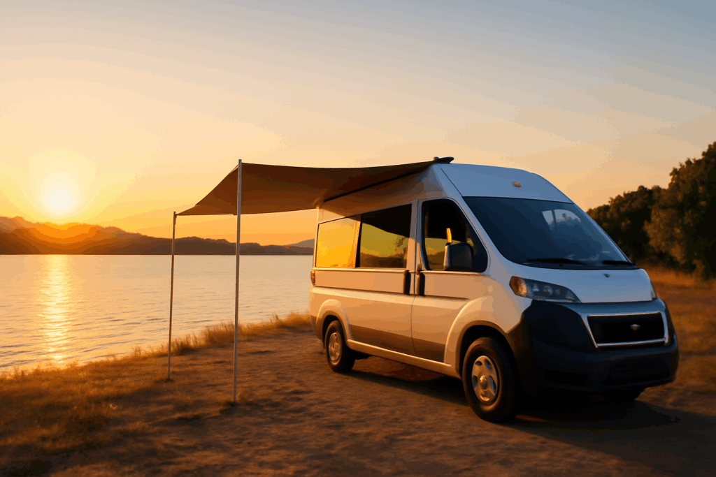 バンコンで快適オートキャンプ