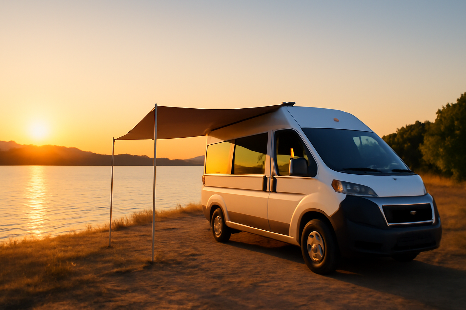 バンコンで快適オートキャンプ