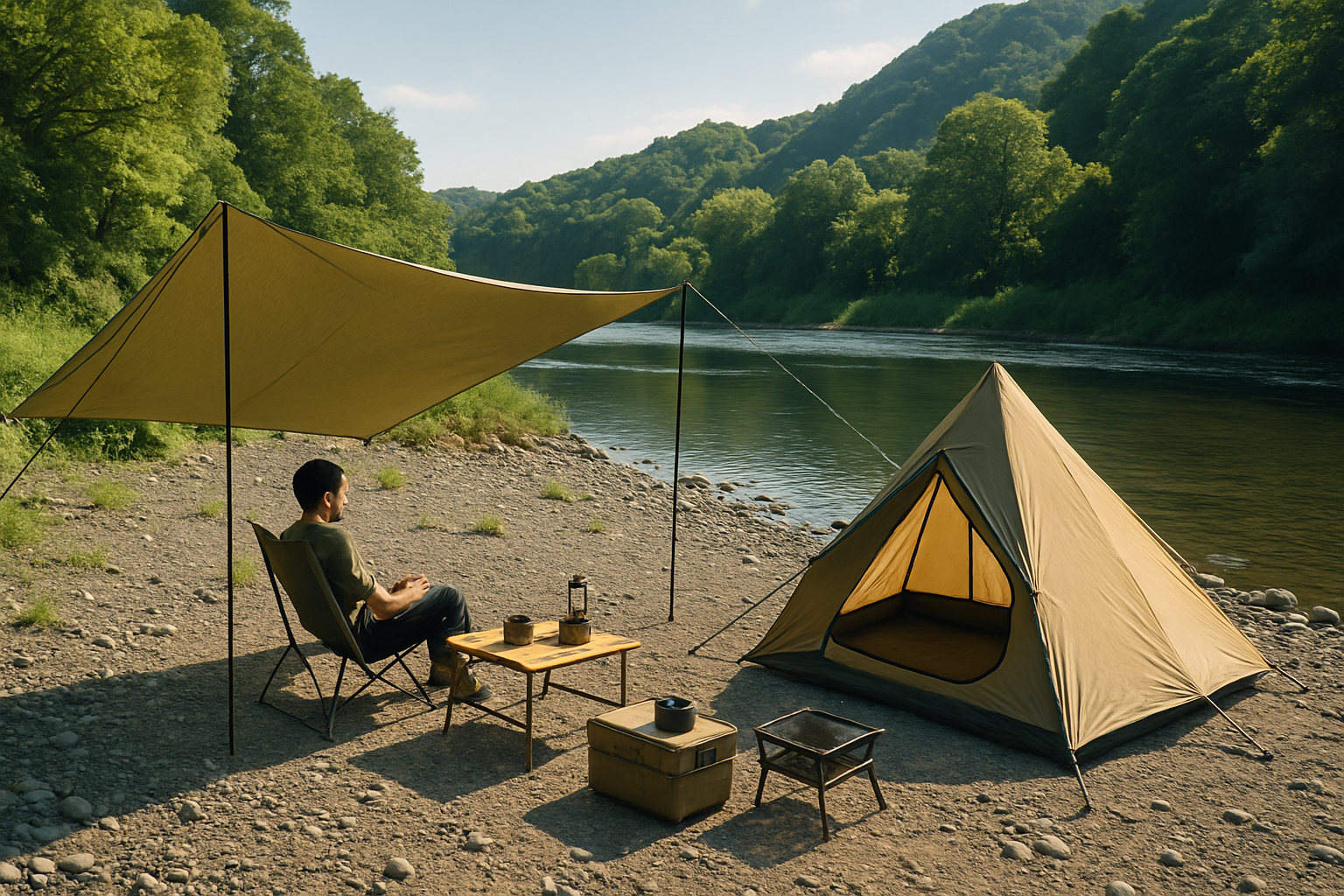 ひとりデイキャンプで学ぶ安全対策