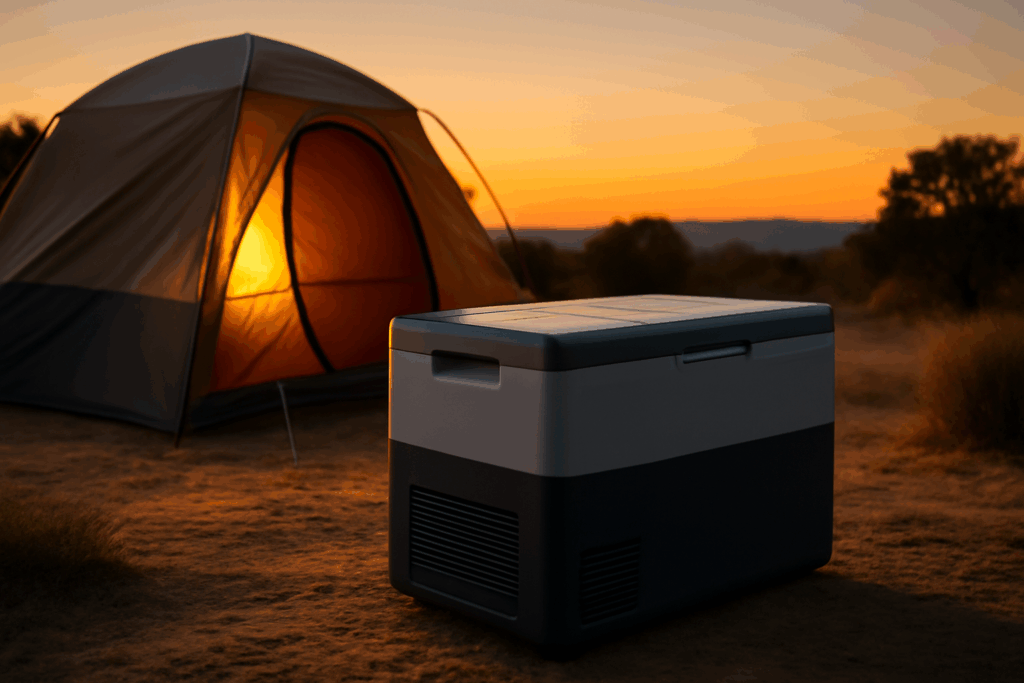 エレキャン 冷凍庫で快適キャンプ