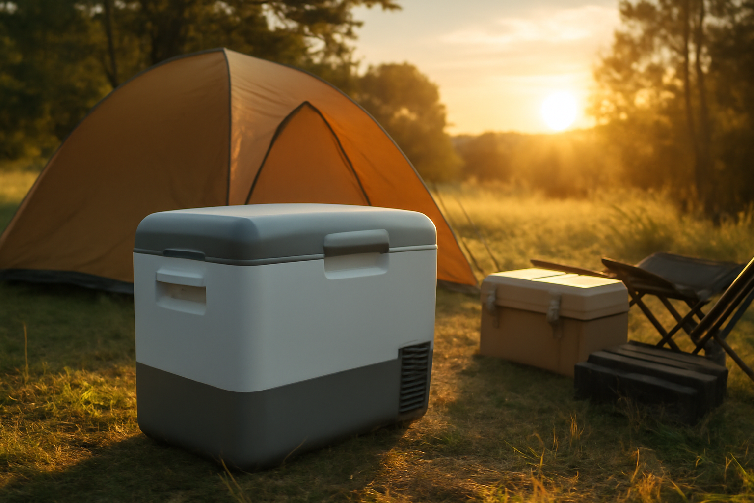 クーラーで氷いらずの夏キャンプ