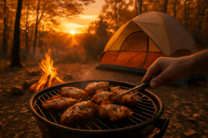 J鶏ソースで簡単ジャークチキン