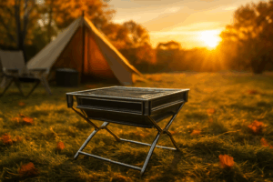 CAVEグリル|縦横2WAYの新アウトドア