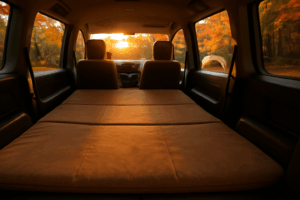 車中泊マット 新色で秋冬快眠