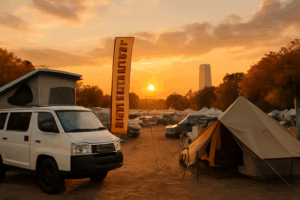 ストラーダ 車中泊で快適キャンプ