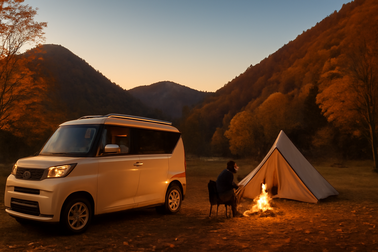 デリカミニ車中泊術 快適化ガイド