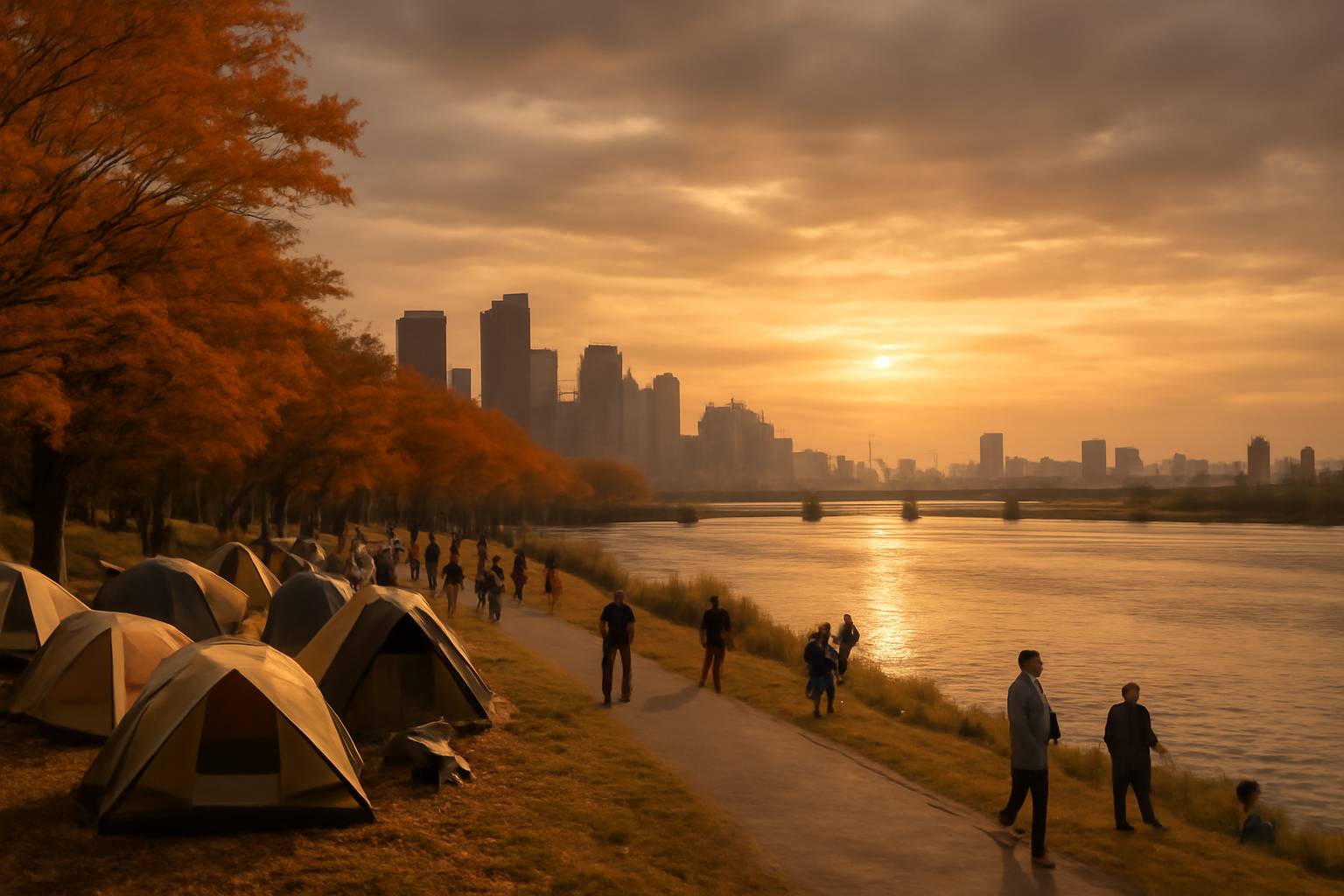淀川アーバンフロント 秋の見どころ
