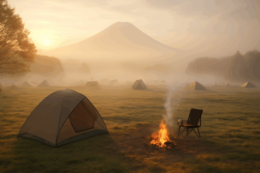 朝霧高原ふもとっぱら スター体験