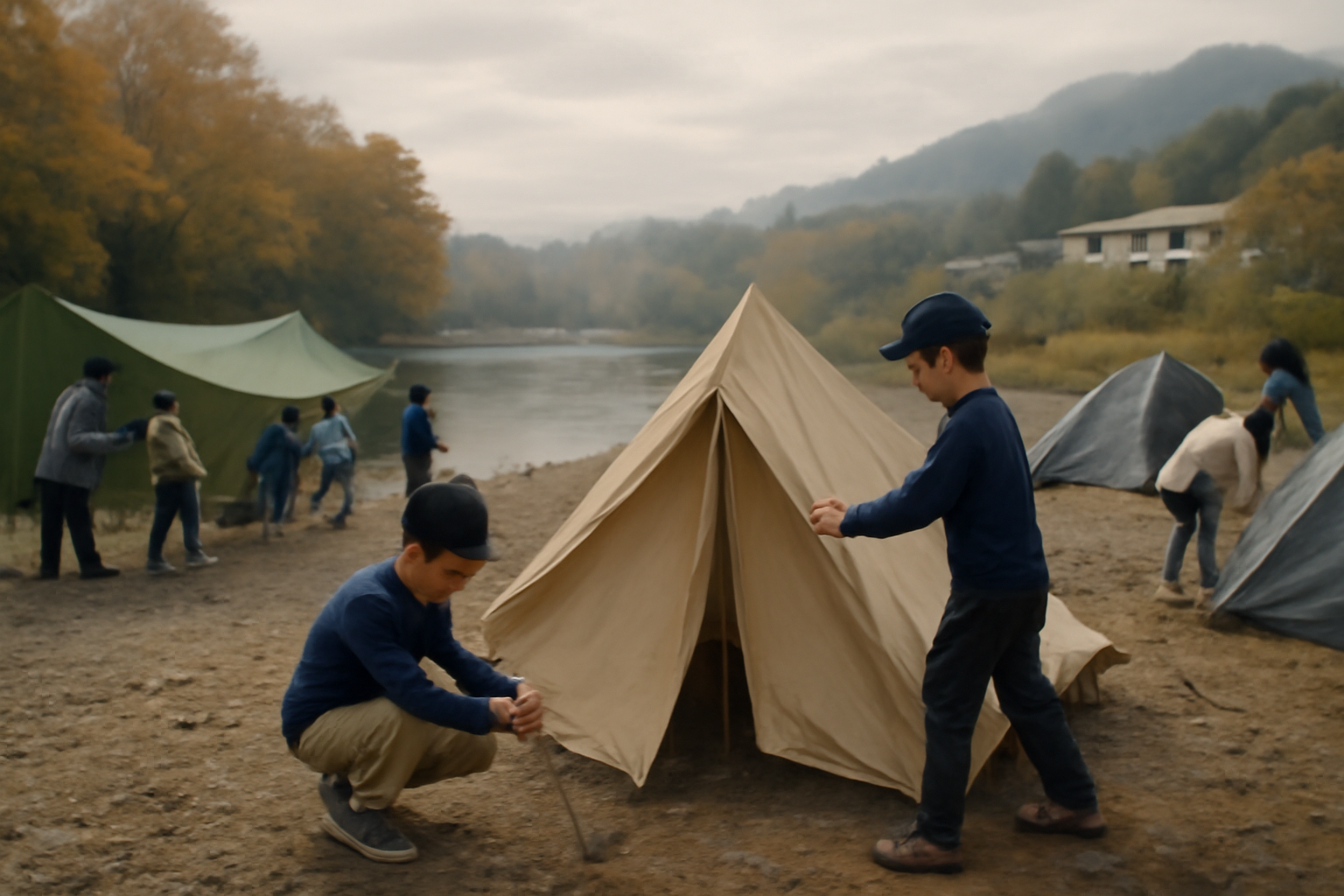 防災キャンプ 尾鷲で学ぶ