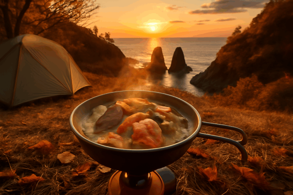 神割崎ちゃんぽん キャンプ飯レシピ