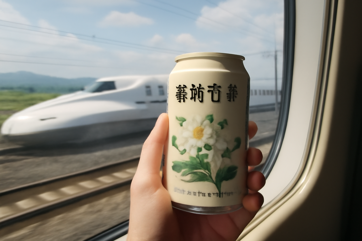 茉莉花缶 新幹線先行体験