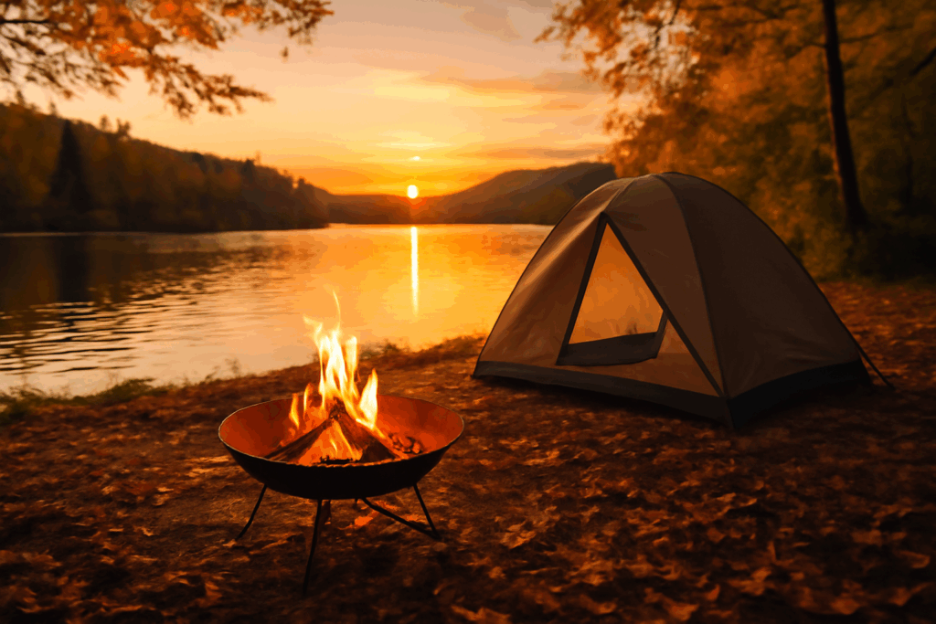 ファイアーディスクソロで楽々焚き火