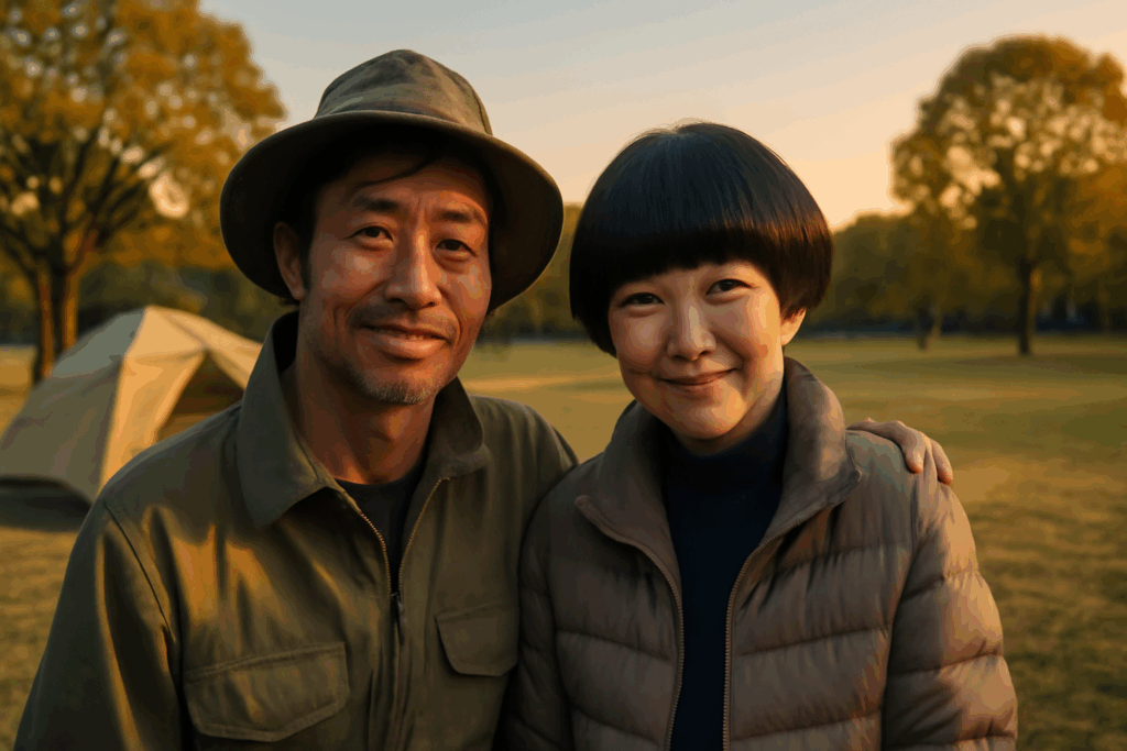 キャンプ：再共演ショットを読む