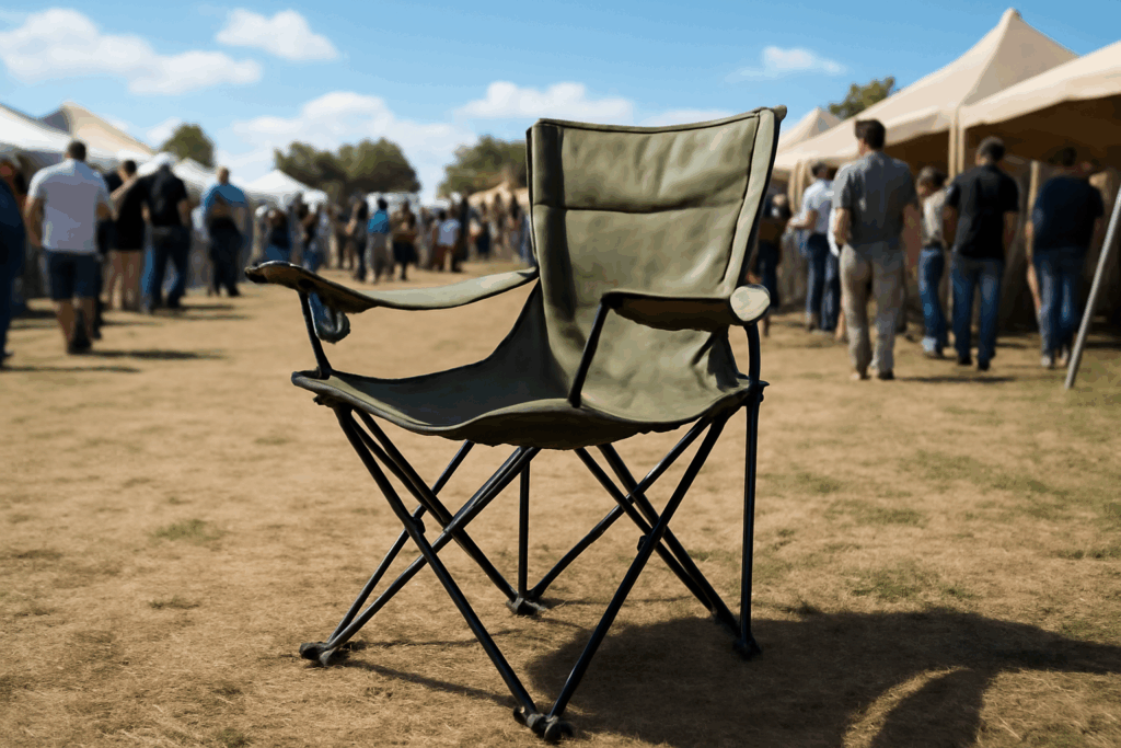 チェアで待ち時間が快適に