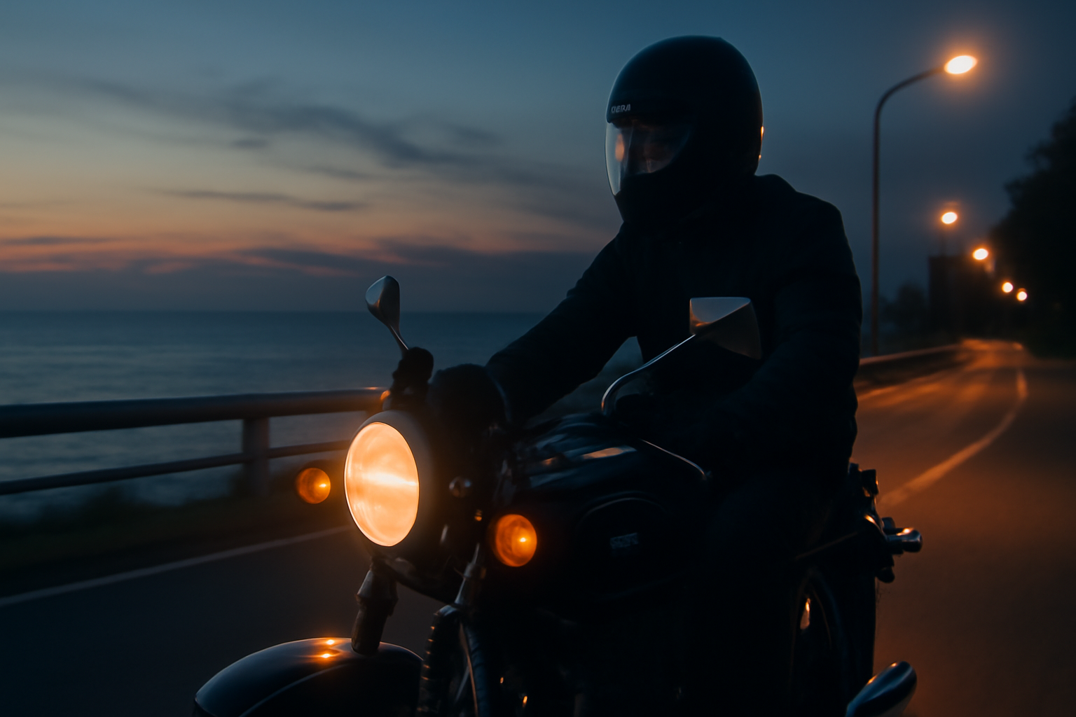 ヒロシ車 夜のツーリングレポ