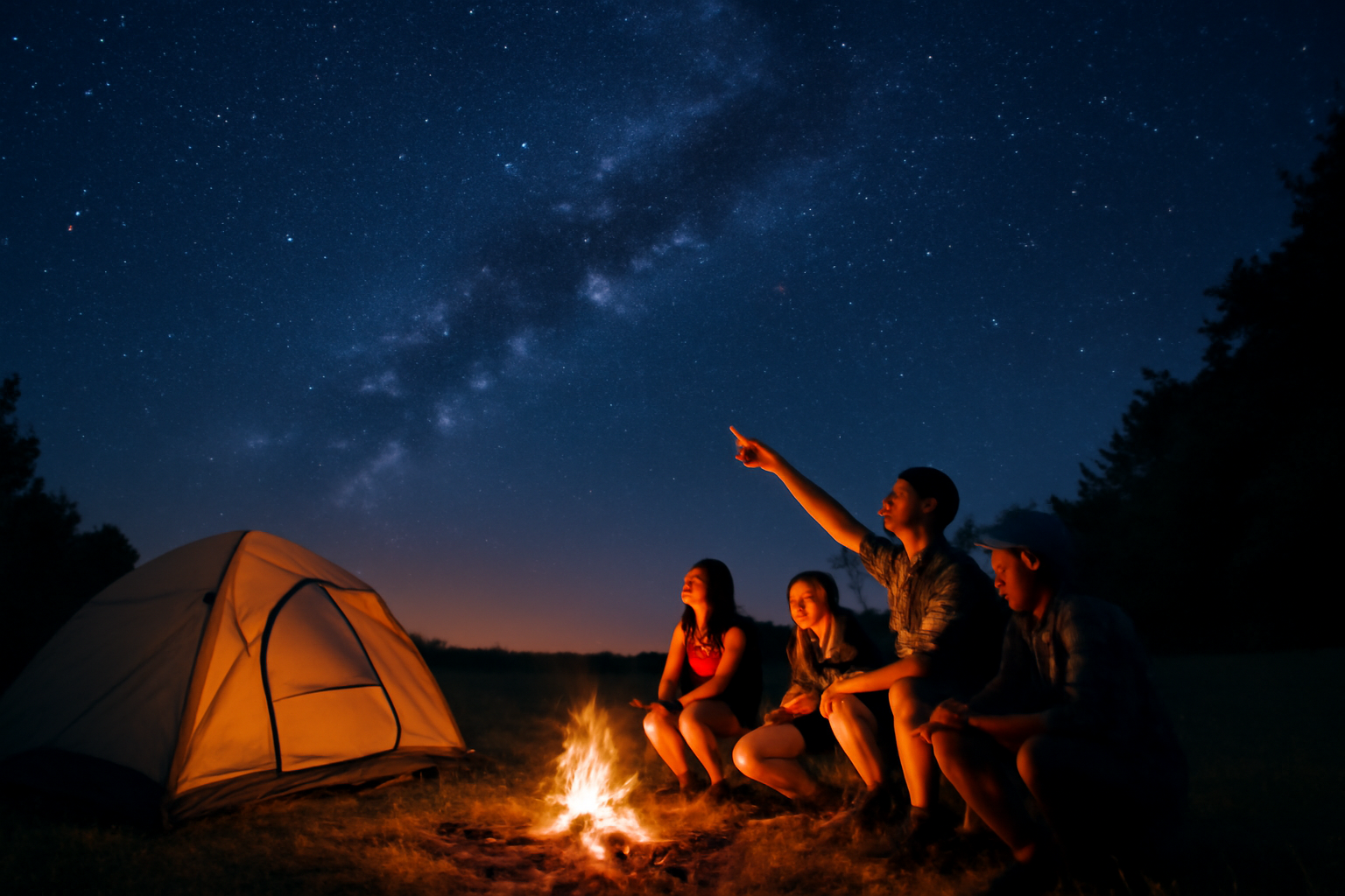 キャンプ 週の星読みで行動術