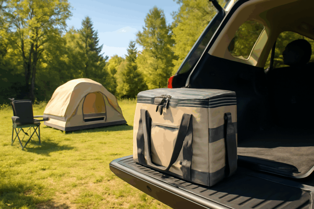 キャンプ用品 折りたたみクーラーのコツ