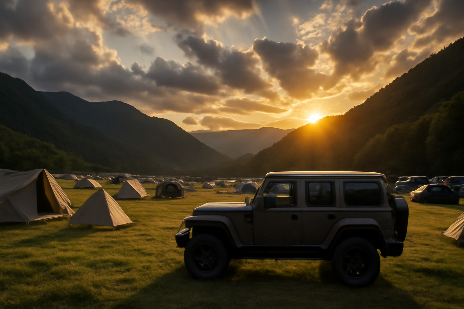 キャンプジープ 苗場で復活