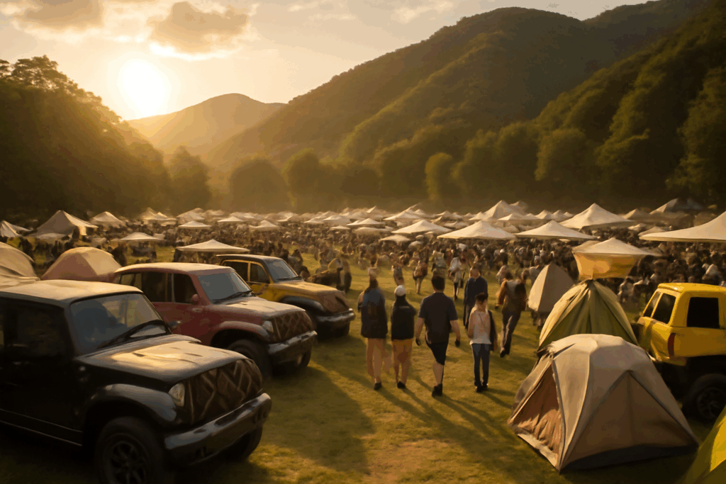 キャンプジープ苗場で復活！