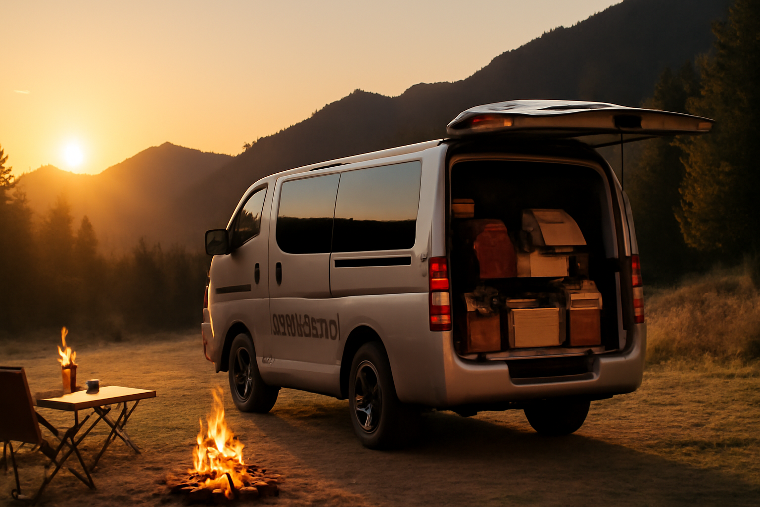 キャンプ用品で映える車旅 SOTOASOBI