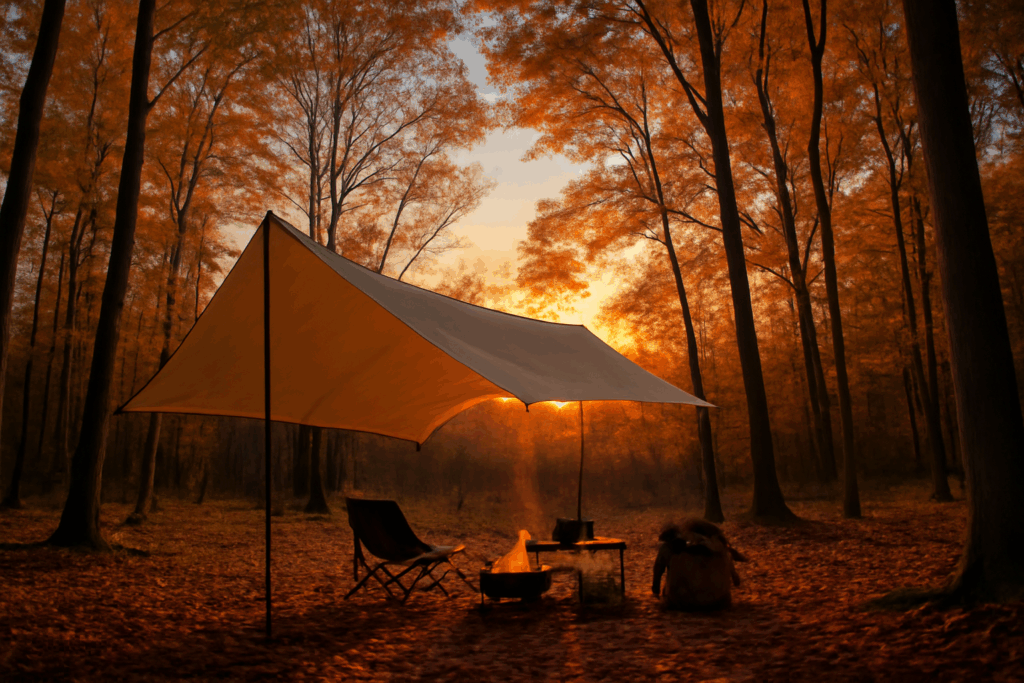 タープ張りの基本とコツ