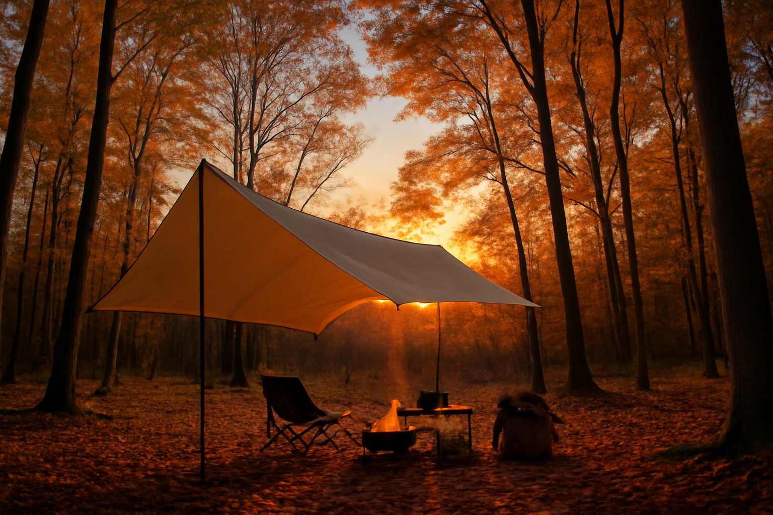 タープ張りの基本とコツ