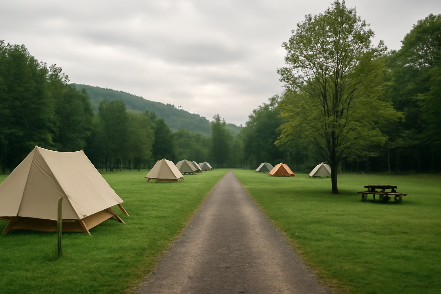 穂別キャンプ 再開と遊歩道のクマ出没に注意