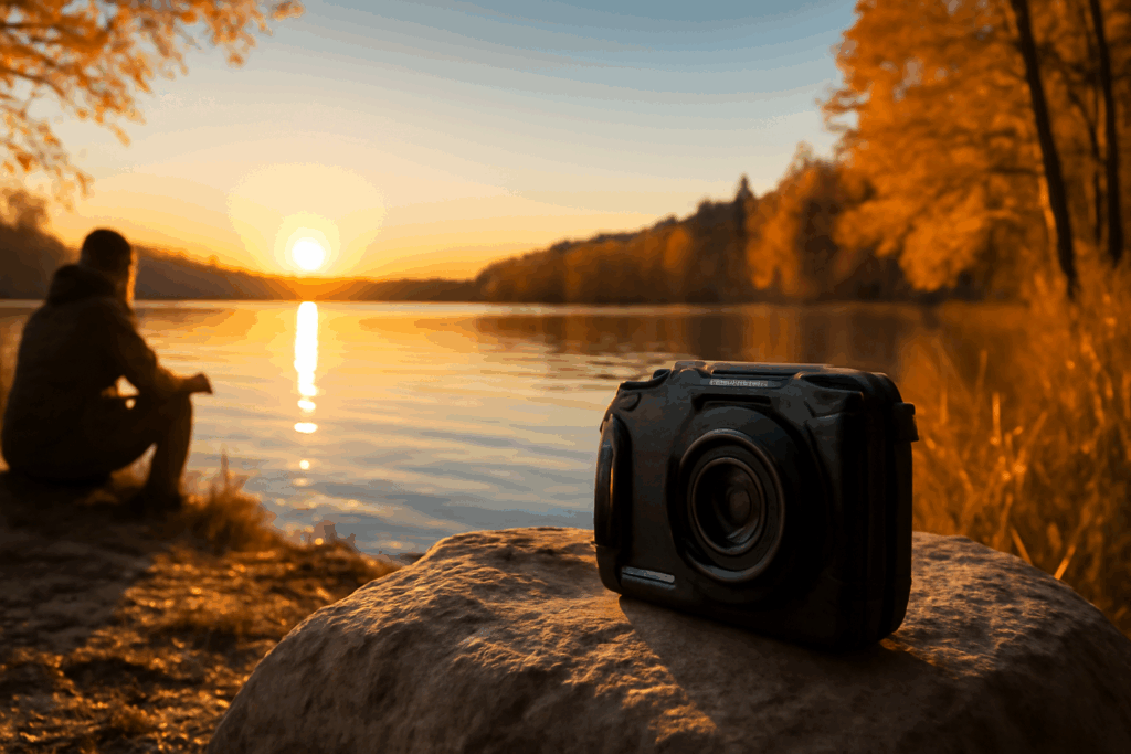 PIXPRO 防水4倍ズームでキャンプ