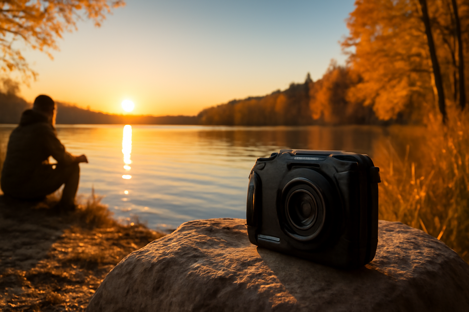 PIXPRO 防水4倍ズームでキャンプ