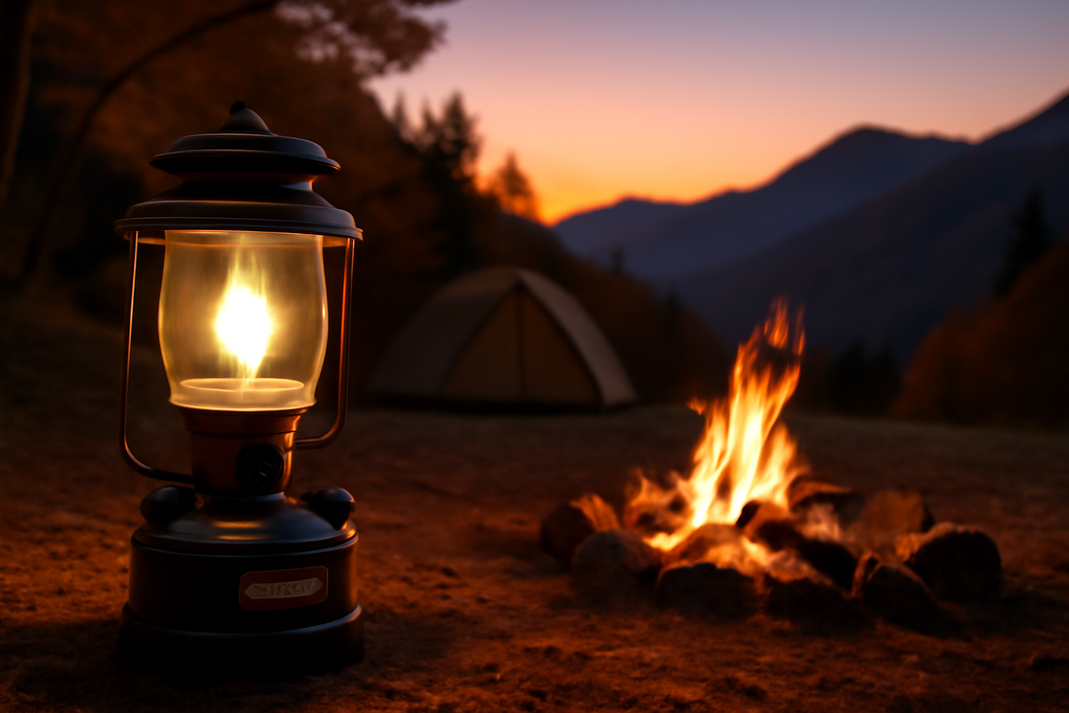 コールマンの灯り術で無敵キャンプ