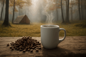 キャンプ 焙煎豆で楽しむ一杯