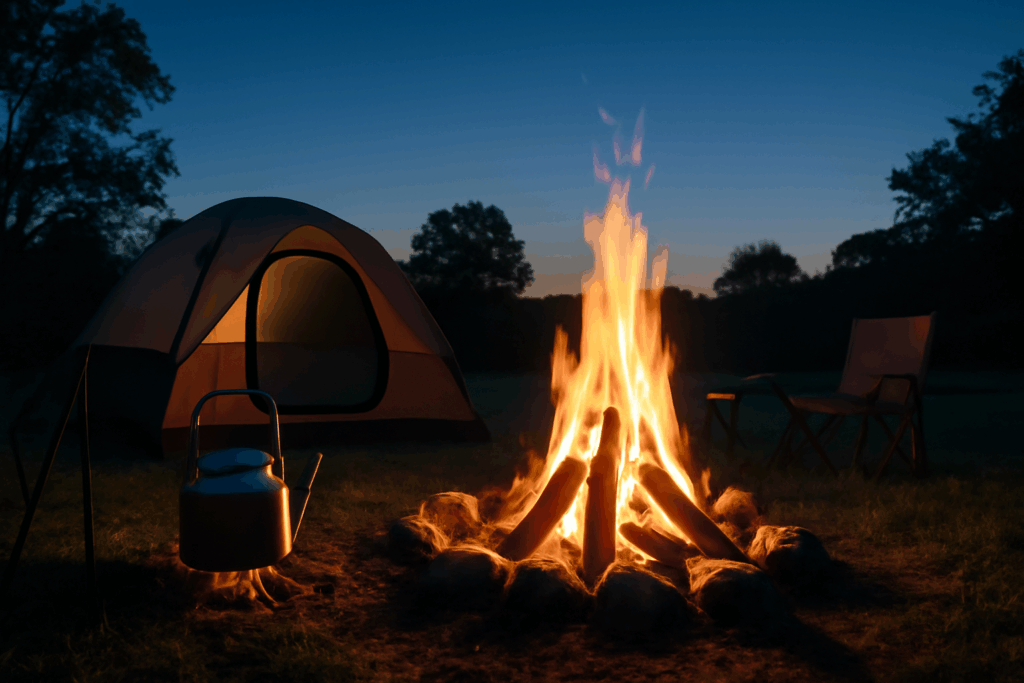 バイオコークスで焚火の未来へ