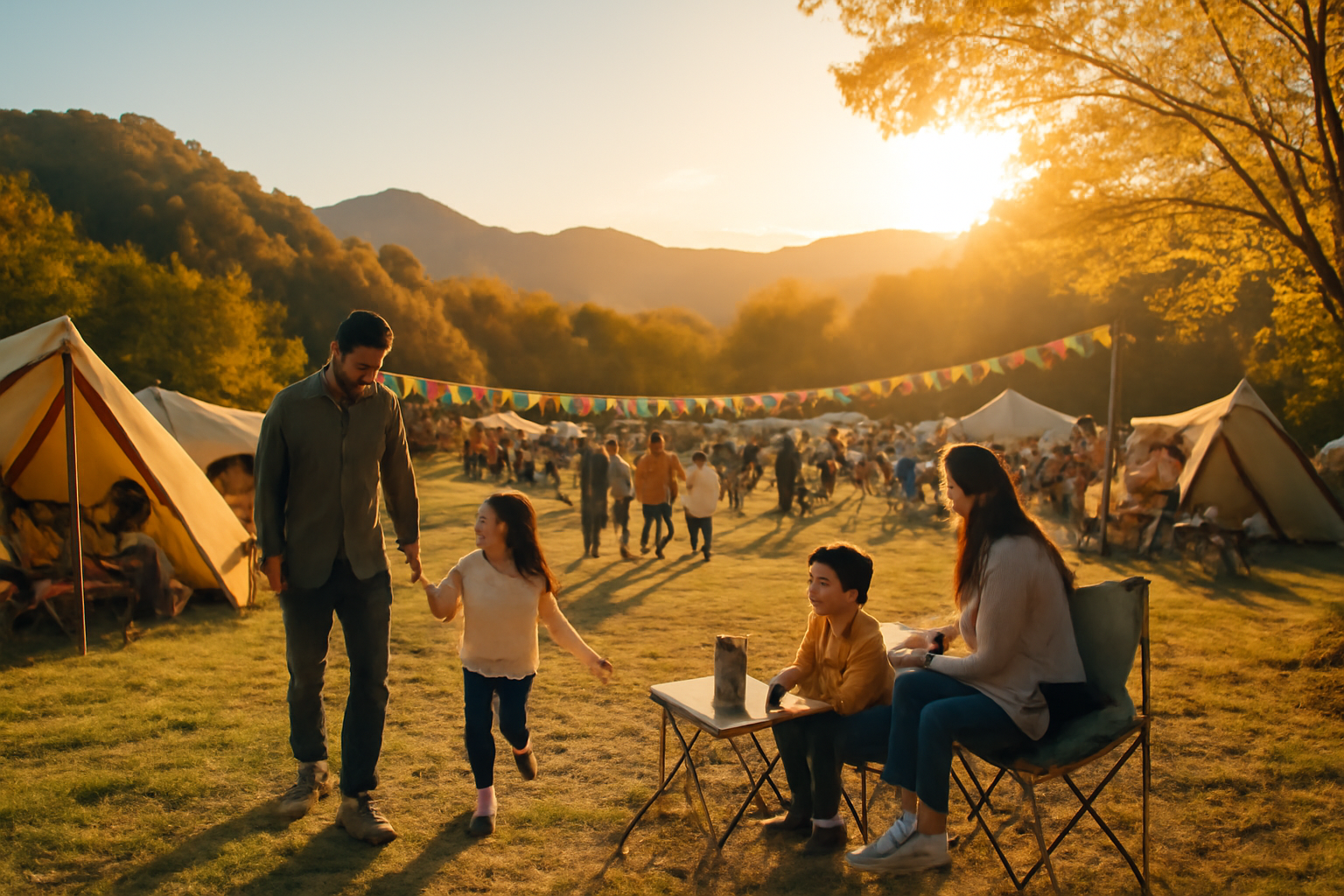 キャンプ場 大月×CAPTAIN STAG記念祭