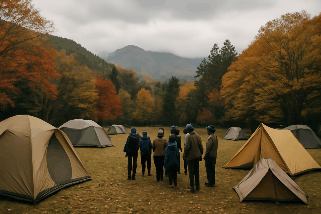 キャンプ 喬木村で学ぶ防災