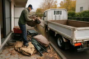 ベランピング 1500円で撤去