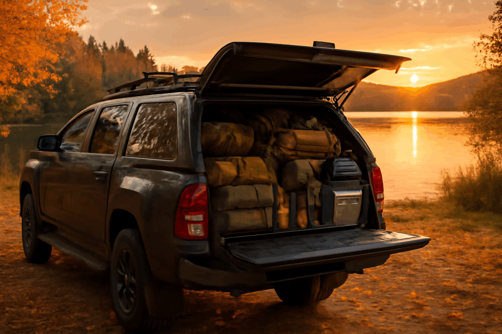 ハイラックス キャノピーで積載力UP