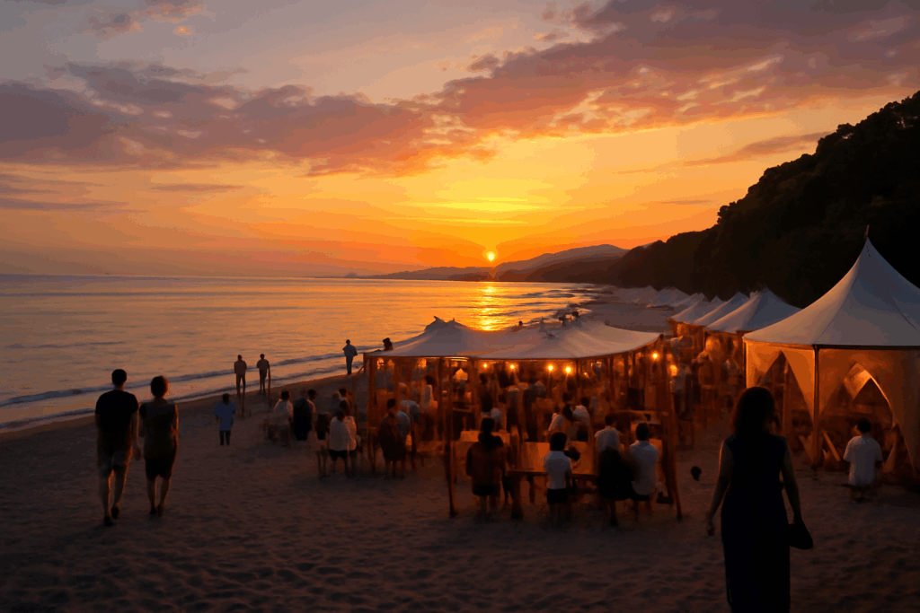 キャンプ 扇ケ浜の熱い事情