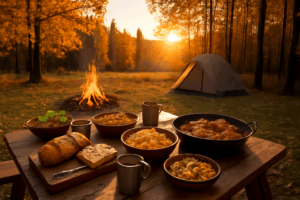 キャンプ飯 秋の外ごはん術