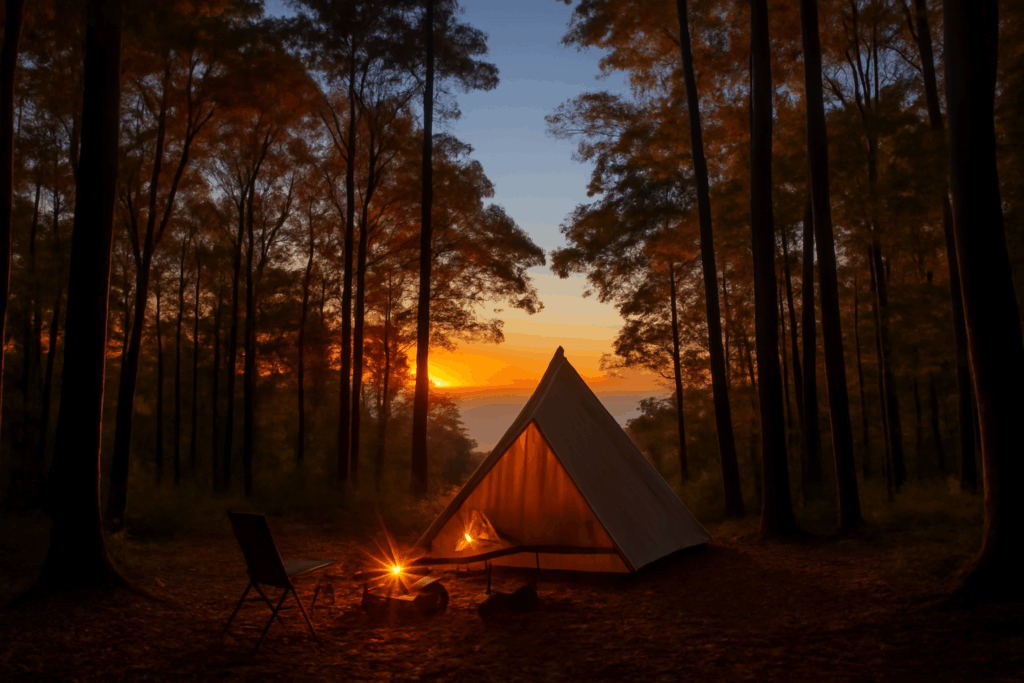 キャンプ場 フォレンタ館山誕生