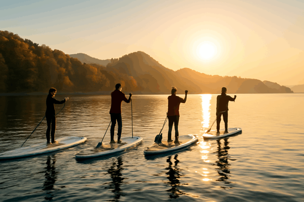 SUP体験 熊野で海山SUPを楽しむ