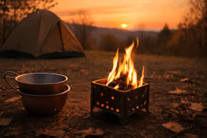 シェラもえ 小型焚き火台レビュー