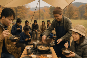 メシキャン 初めてのキャンプ飯
