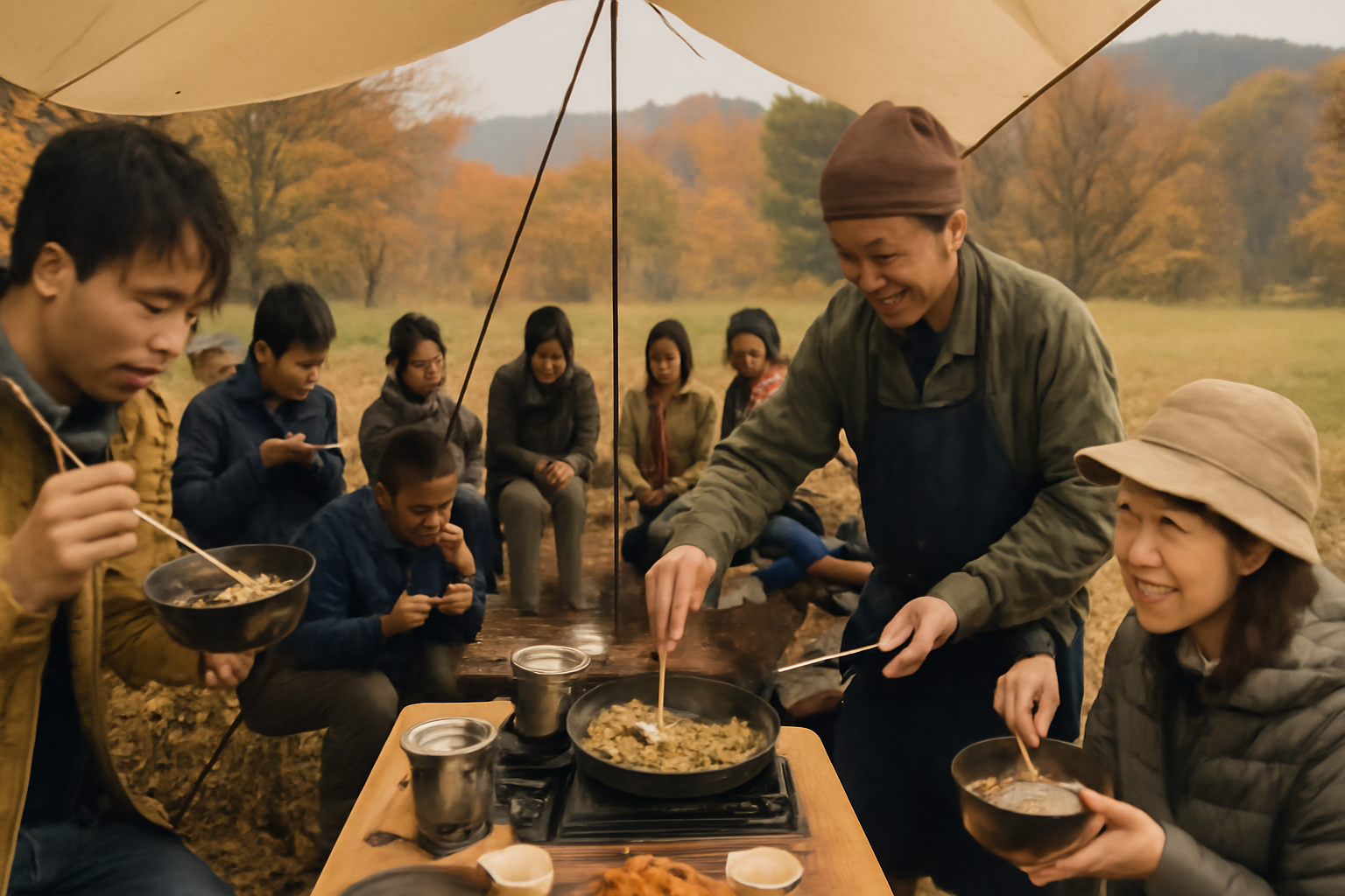 メシキャン 初めてのキャンプ飯
