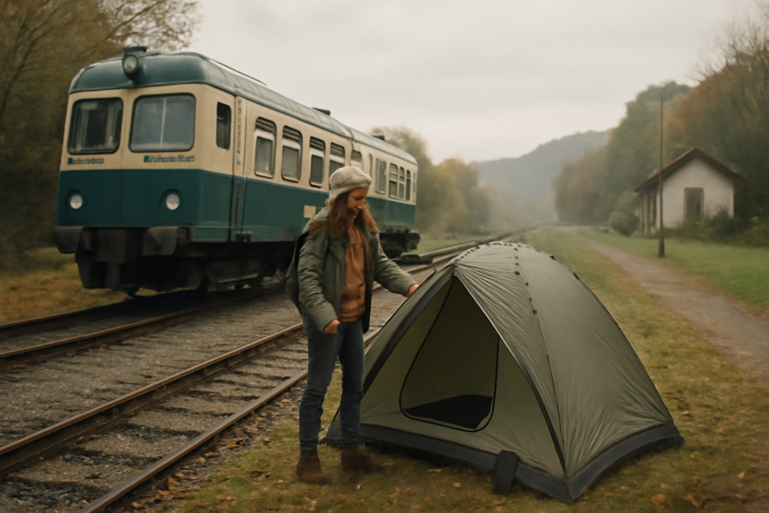 電車キャンプで自由に楽しむ女性術