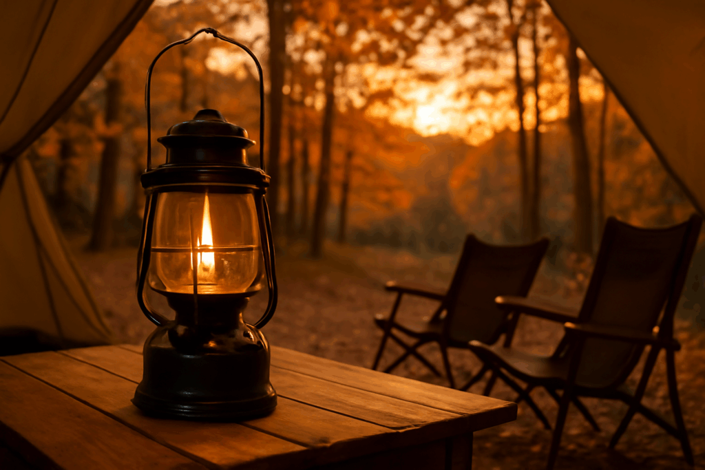 コールマン名作ランタン 家でも映える