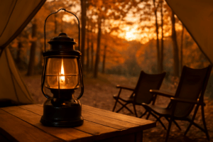 コールマン名作ランタン 家でも映える