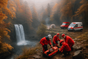 仙台滝つぼ救助｜キャンプ安全術